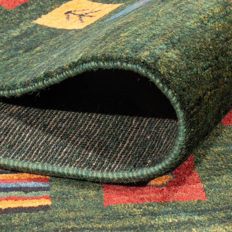 Tapis Gabbeh - Persan - 234 x 164 cm - multicolore