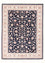 Tapis persan - Tabriz - Royal - 201 x 150 cm - bleu foncé