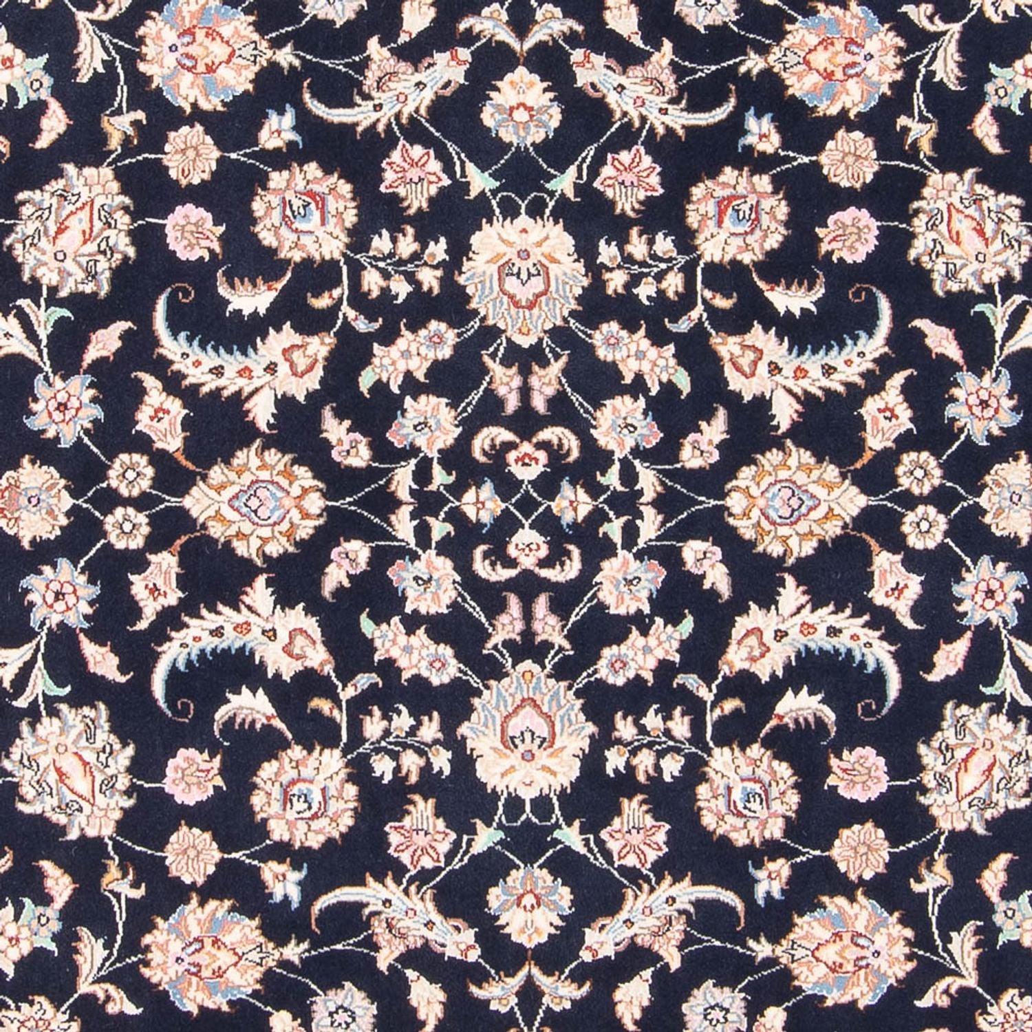 Tapis persan - Tabriz - Royal - 200 x 149 cm - bleu foncé