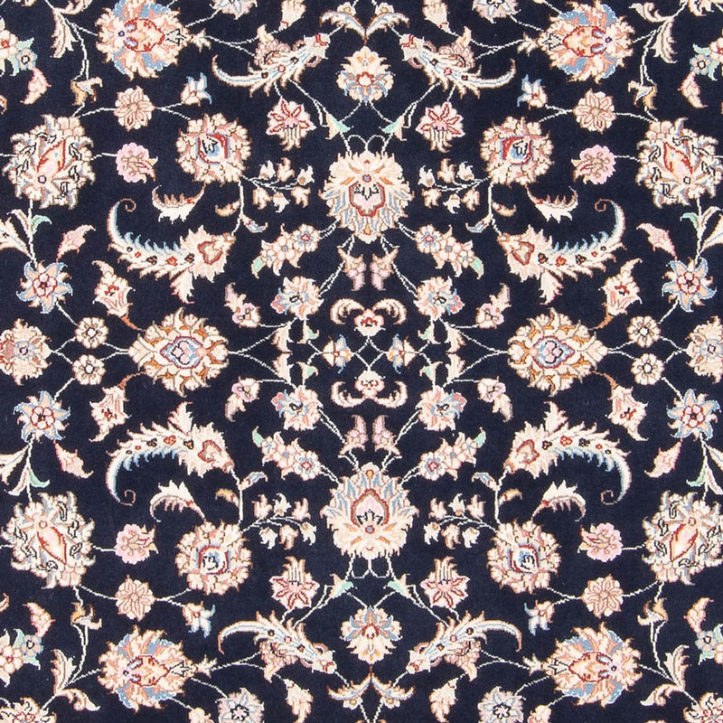 Tapis persan - Tabriz - Royal - 200 x 149 cm - bleu foncé