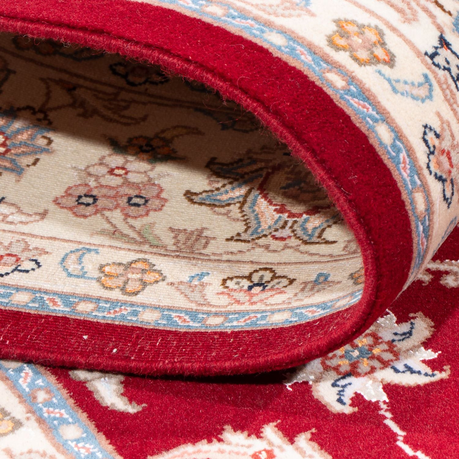 Tapis persan - Tabriz - Royal - 203 x 149 cm - rouge