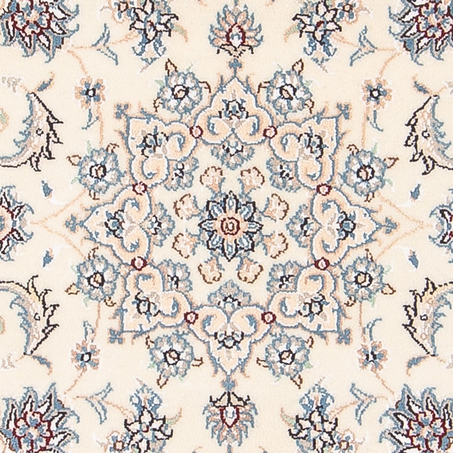 Tapis persan - Nain - Premium - 121 x 82 cm - crème