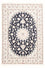 Tapis persan - Nain - Royal - 173 x 121 cm - bleu foncé