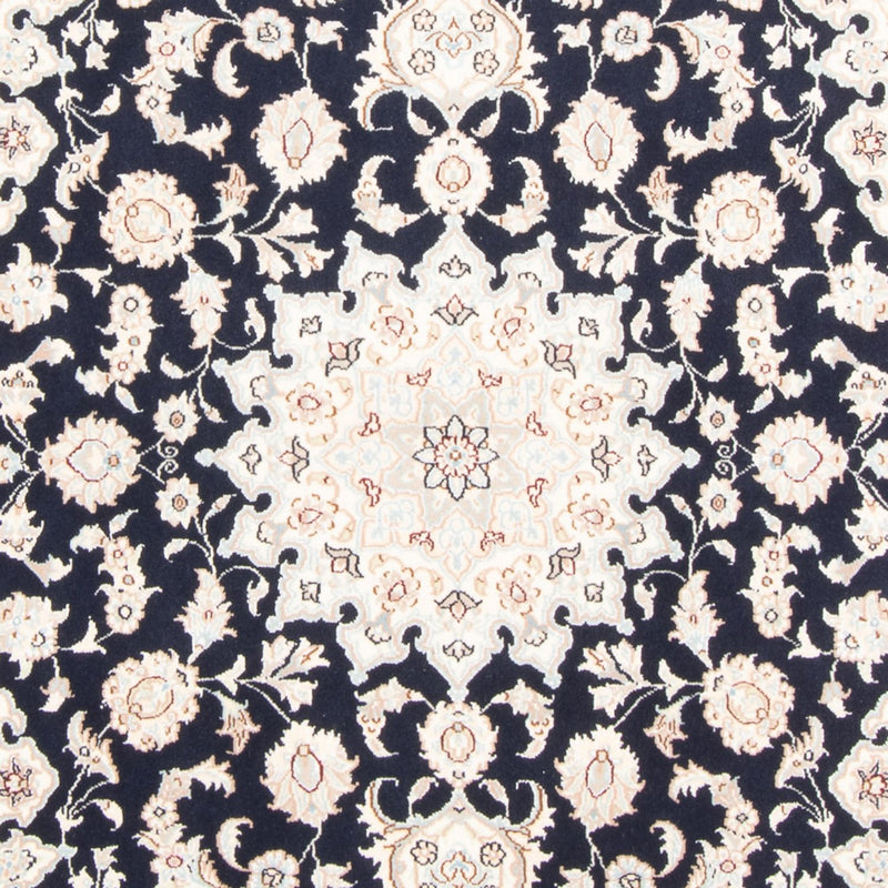 Tapis persan - Nain - Royal - 173 x 121 cm - bleu foncé