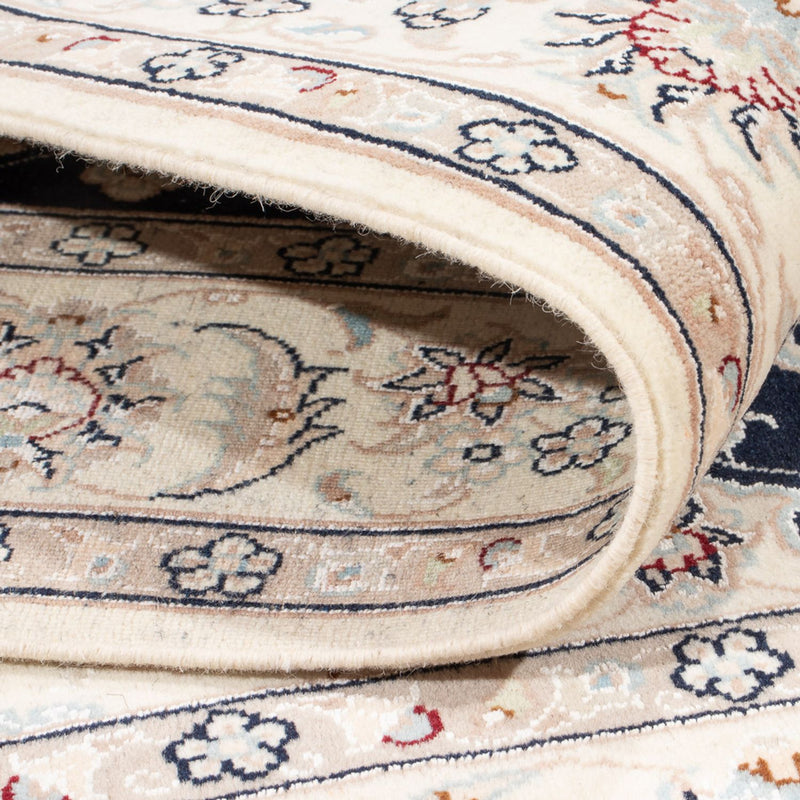 Tapis persan - Nain - Royal - 173 x 121 cm - bleu foncé
