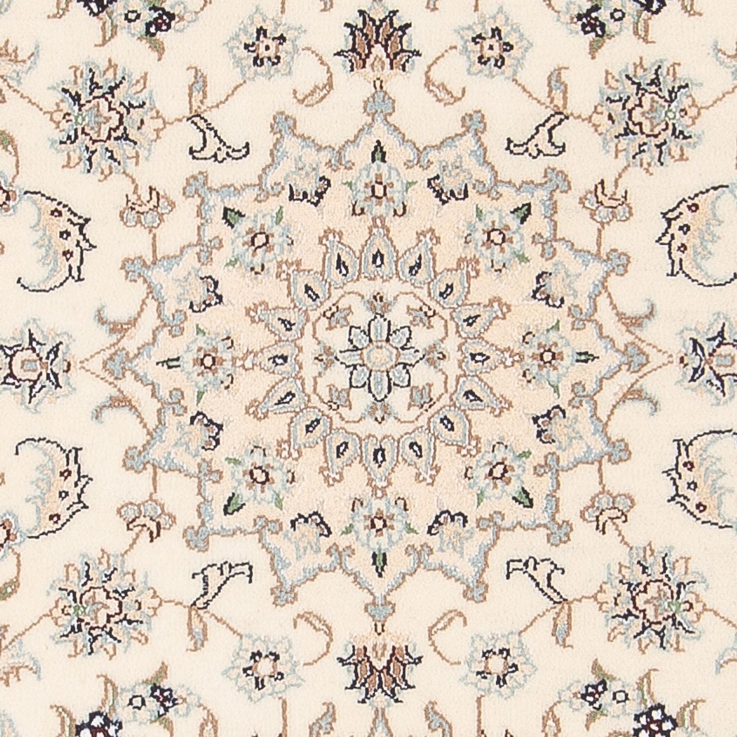 Tapis persan - Nain - Premium - 138 x 76 cm - crème