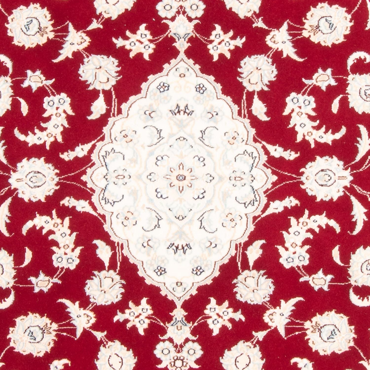 Tapis persan - Nain - Royal - 152 x 107 cm - rouge