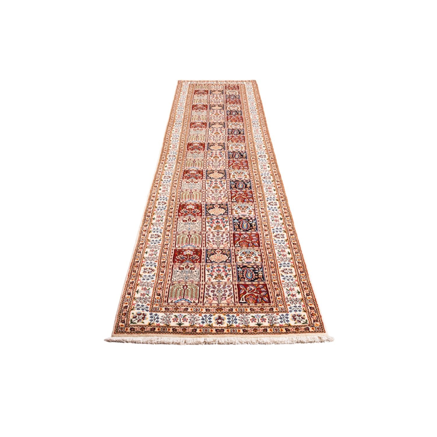 Tapis de couloir Tapis persan - Classique - 386 x 78 cm - multicolore