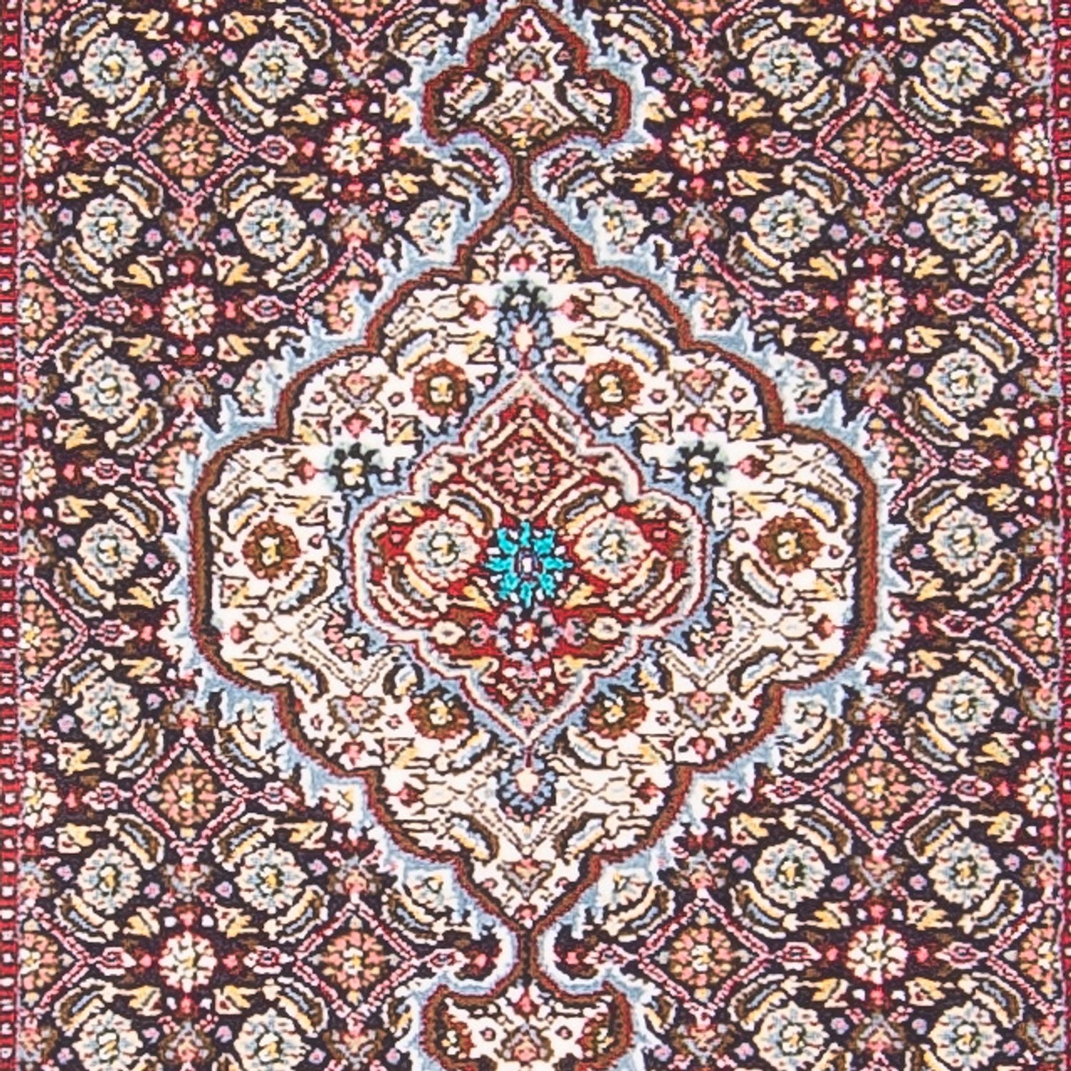 Tapis de couloir Tapis persan - Classique - 290 x 78 cm - bleu foncé