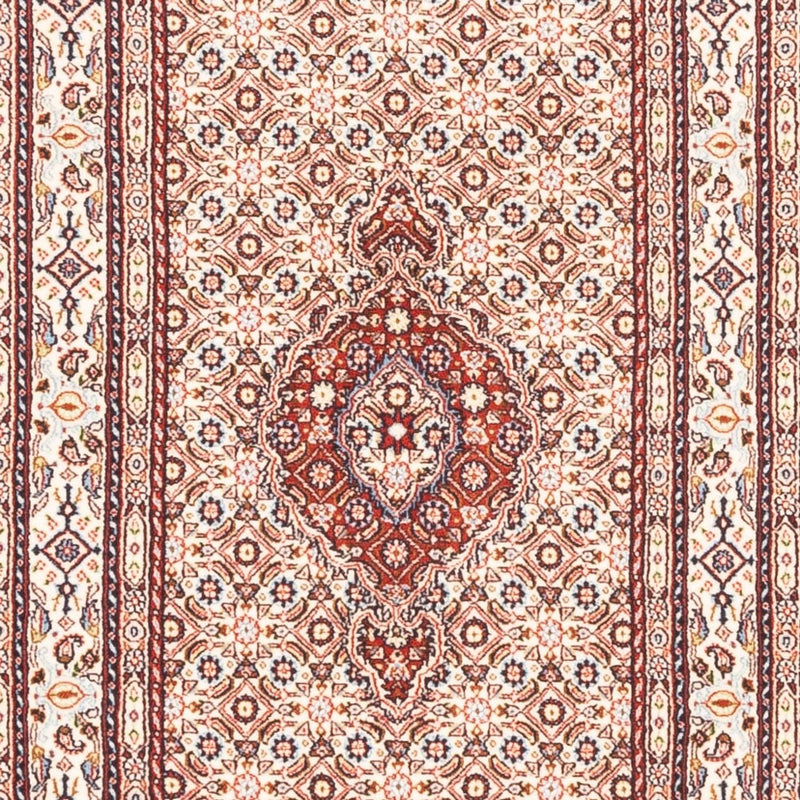Tapis de couloir Tapis persan - Classique - 395 x 79 cm - crème