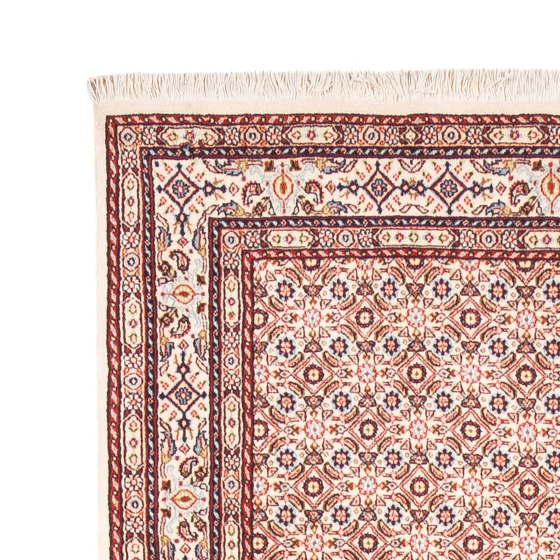 Tapis de couloir Tapis persan - Classique - 395 x 79 cm - crème
