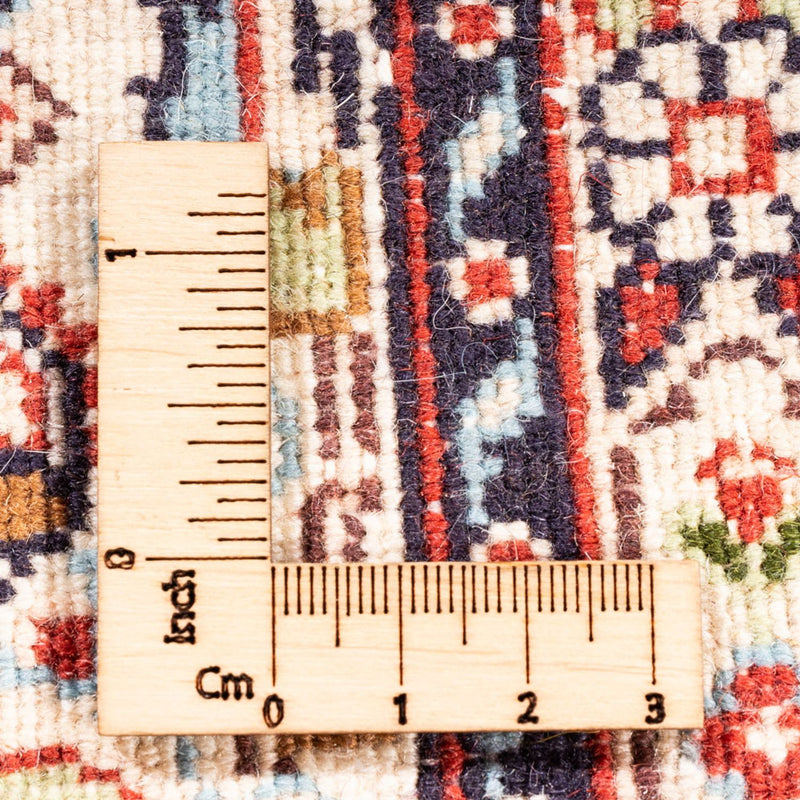 Tapis de couloir Tapis persan - Classique - 395 x 79 cm - crème