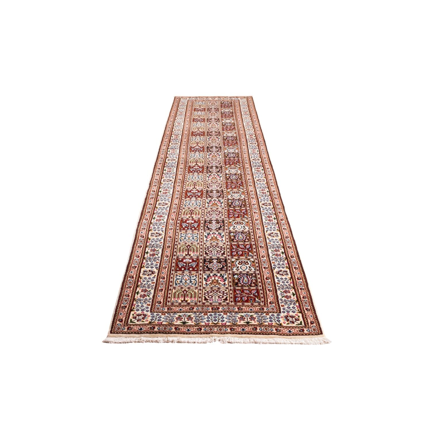 Tapis de couloir Tapis persan - Classique - 391 x 82 cm - multicolore