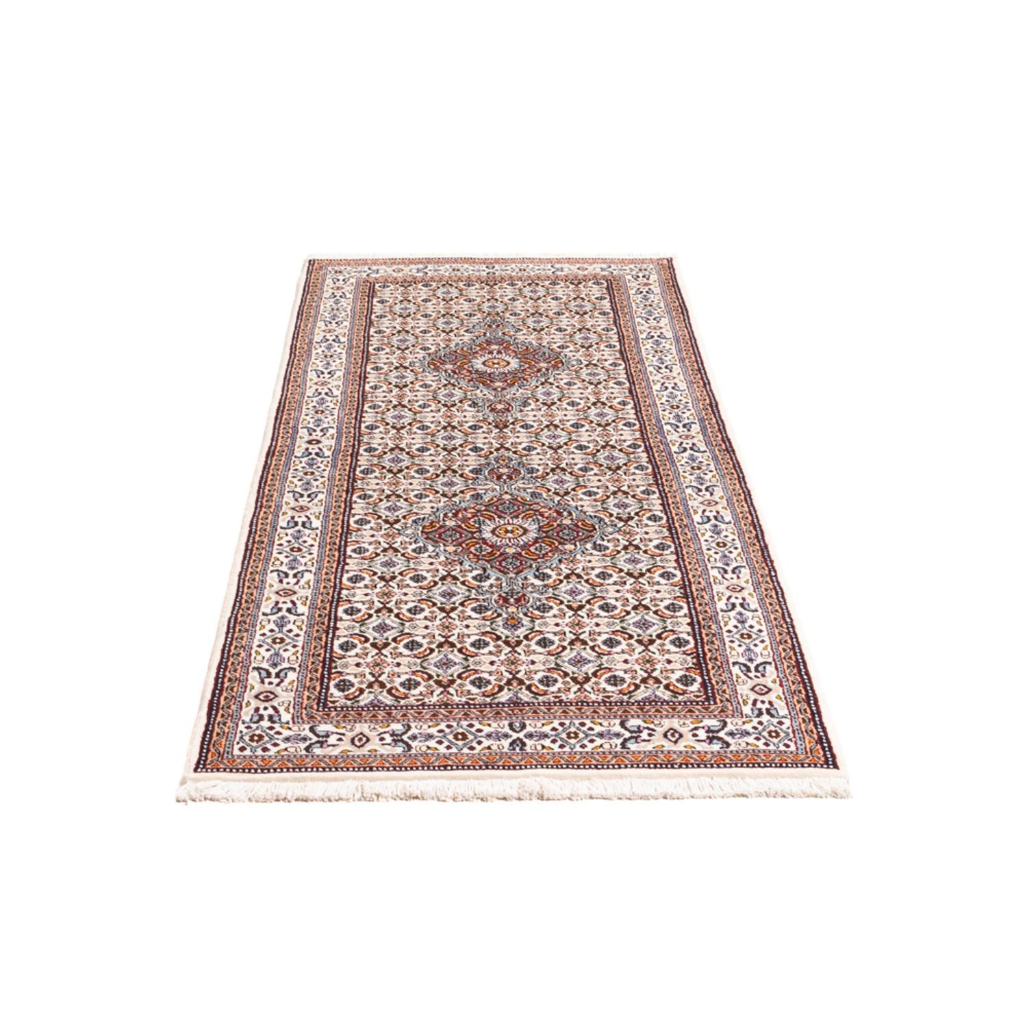 Tapis de couloir Tapis persan - Classique - 194 x 77 cm - crème