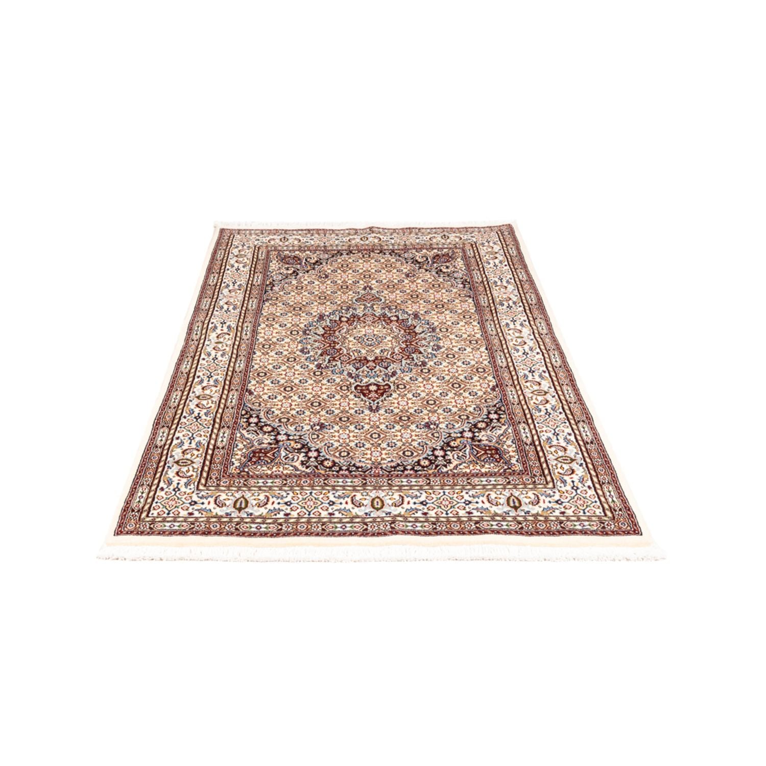 Tapis persan - Classique - 161 x 100 cm - crème
