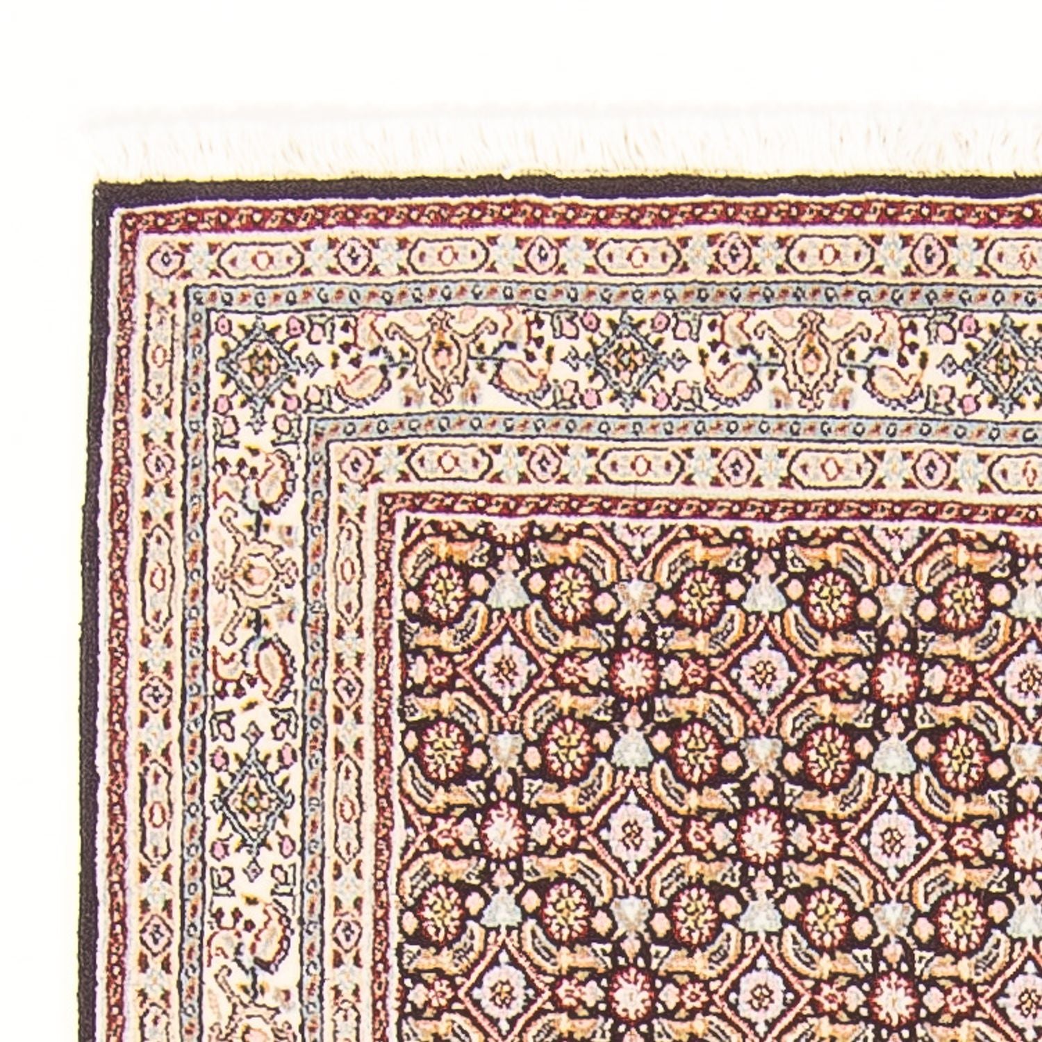 Tapis persan - Classique - 147 x 98 cm - bleu foncé