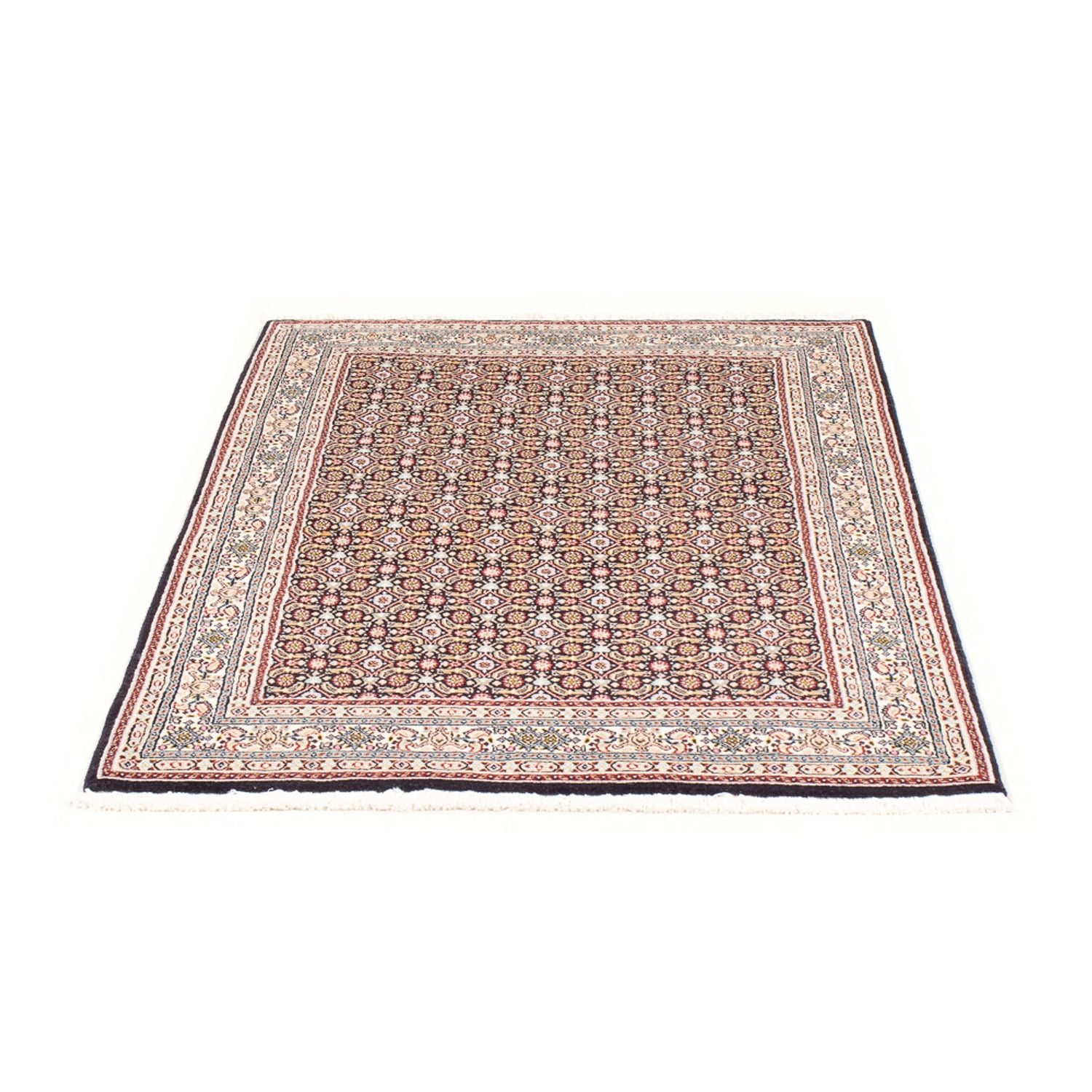 Tapis persan - Classique - 147 x 98 cm - bleu foncé