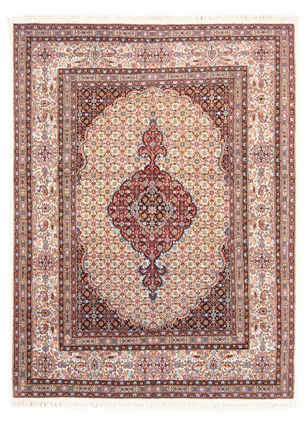 Tapis persan - Classique - 200 x 147 cm - crème