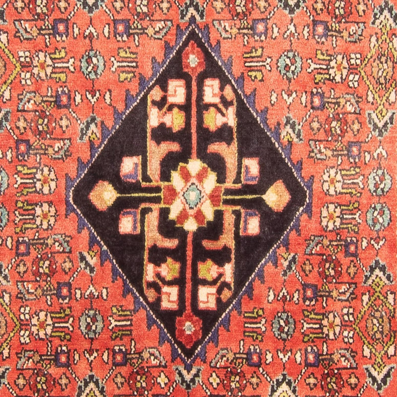 Tapis de couloir Tapis persan - Nomadic - 327 x 117 cm - rouge