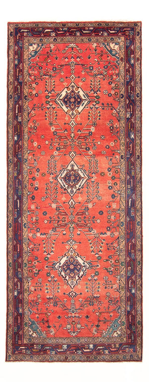Tapis de couloir Tapis persan - Nomadic - 311 x 126 cm - rouge