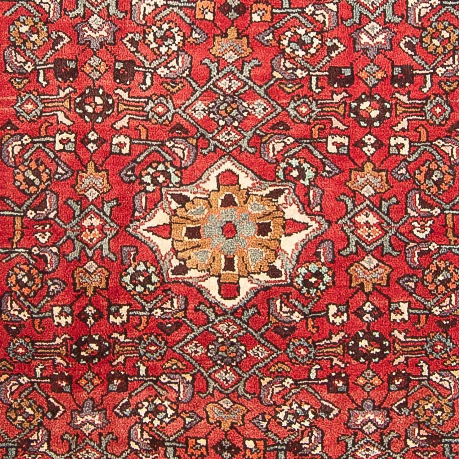Tapis de couloir Tapis persan - Nomadic - 328 x 121 cm - rouge