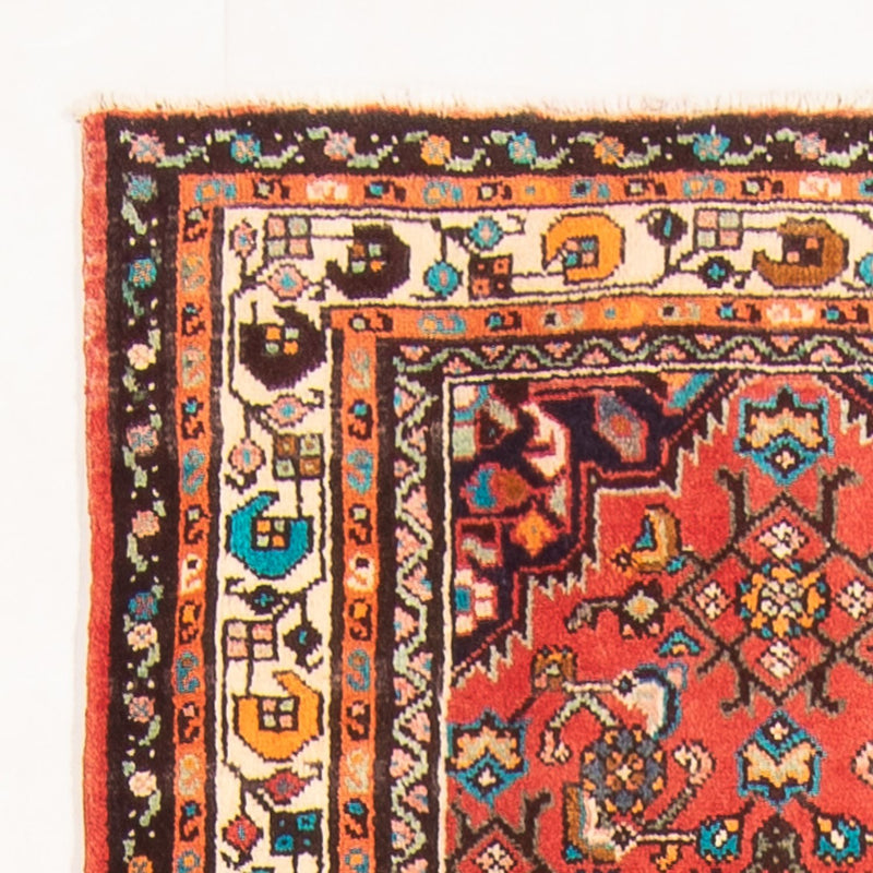 Tapis de couloir Tapis persan - Nomadic - 287 x 104 cm - rouge