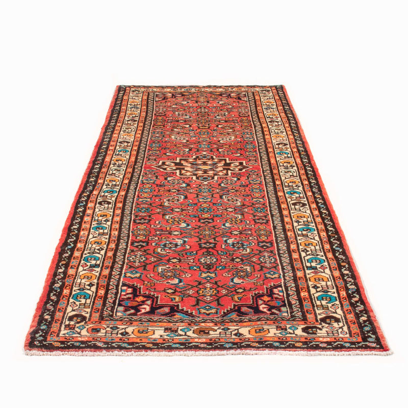 Tapis de couloir Tapis persan - Nomadic - 287 x 104 cm - rouge