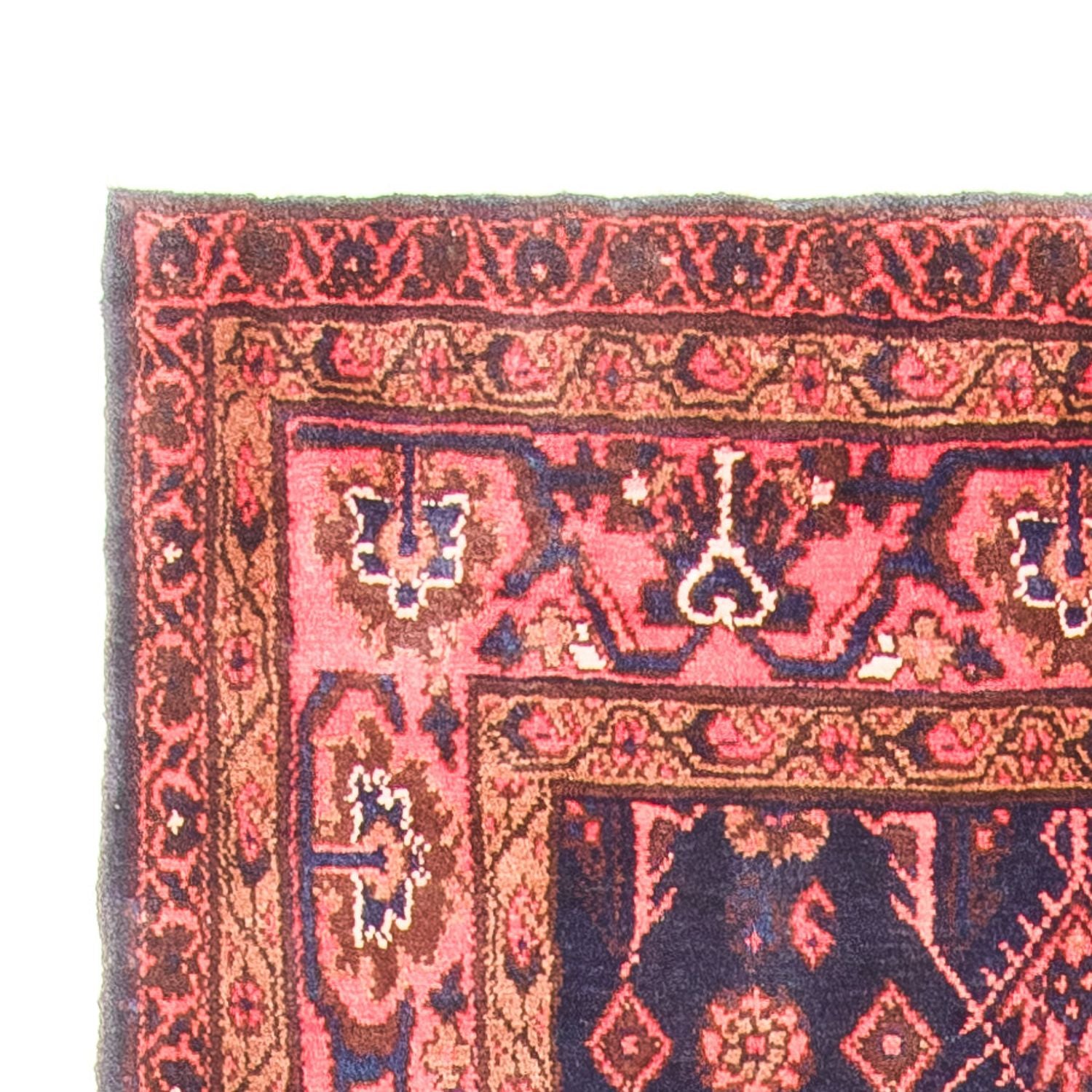Tapis de couloir Tapis persan - Nomadic - 323 x 120 cm - bleu foncé
