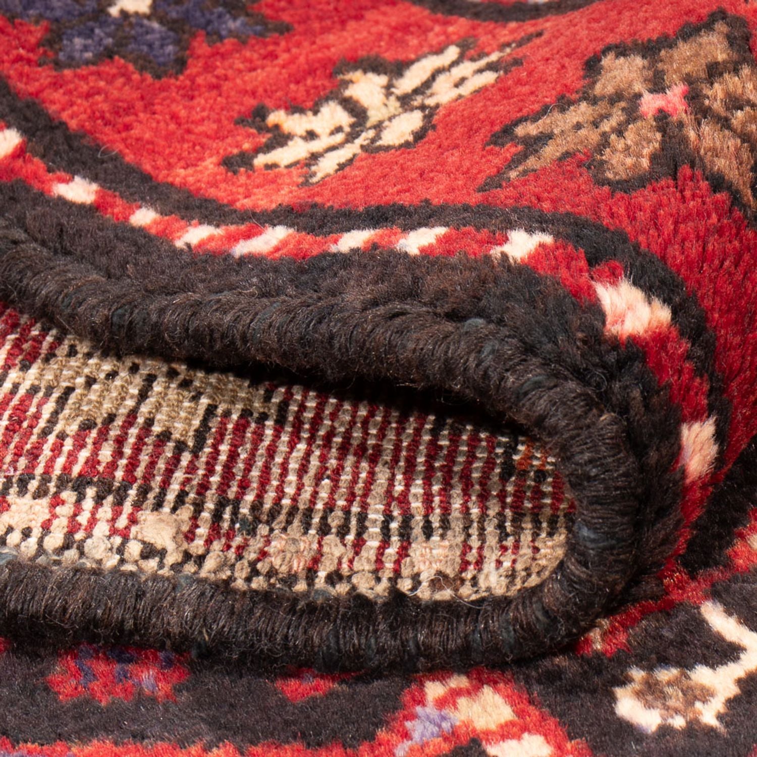 Tapis de couloir Tapis persan - Nomadic - 287 x 100 cm - bleu foncé