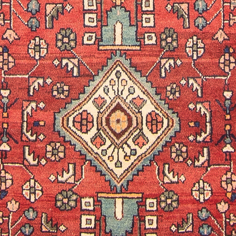 Tapis de couloir Tapis persan - Nomadic - 308 x 106 cm - rouge