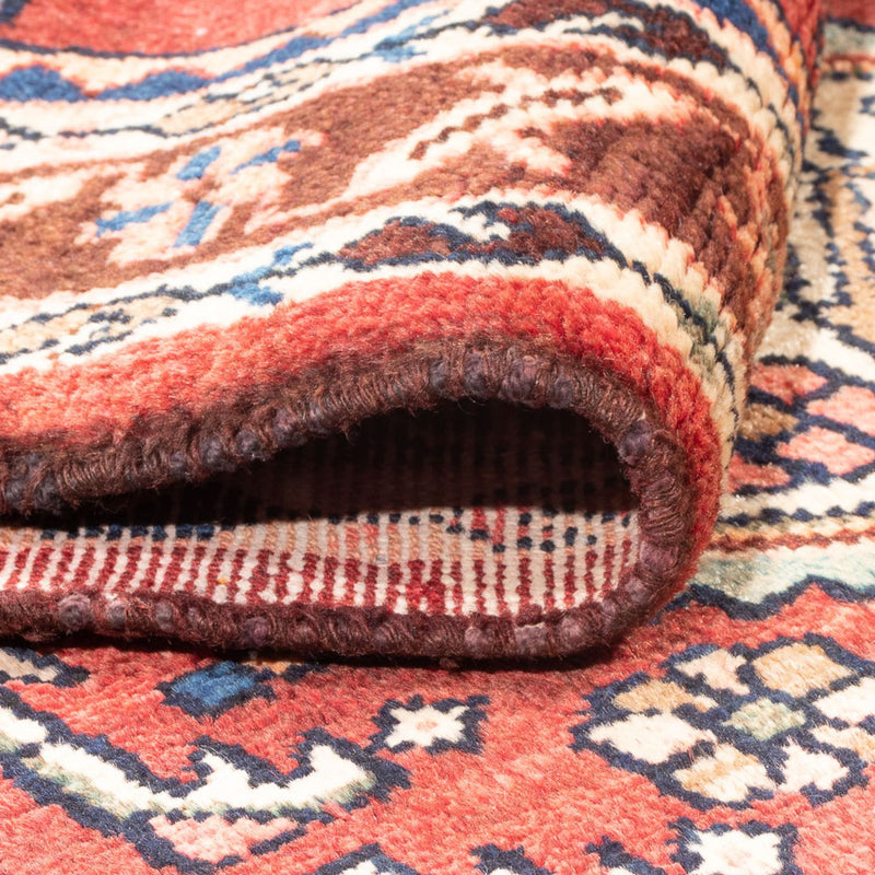 Tapis de couloir Tapis persan - Nomadic - 308 x 106 cm - rouge