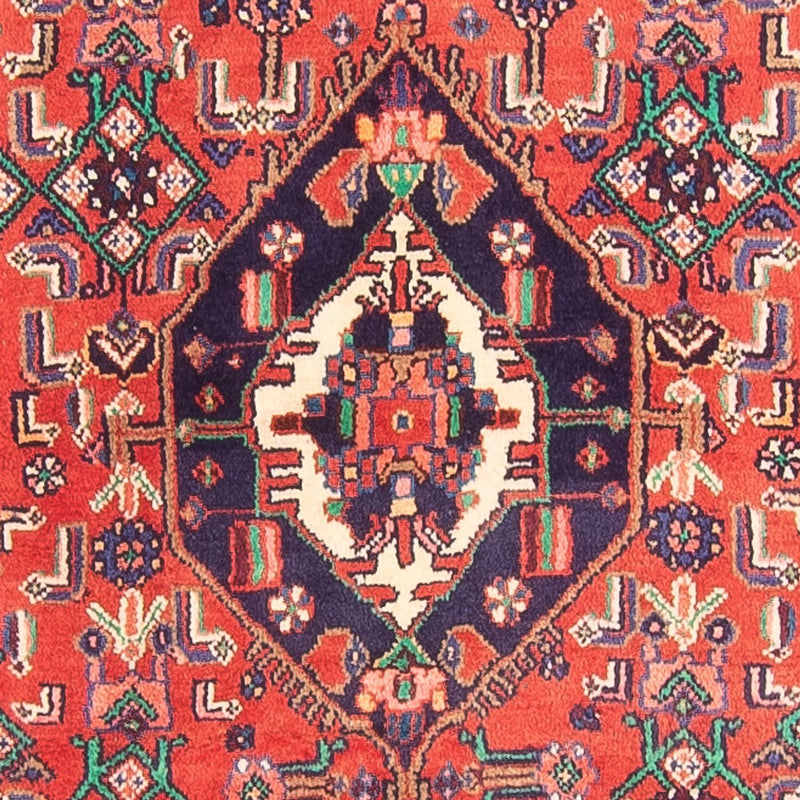Tapis de couloir Tapis persan - Nomadic - 322 x 113 cm - rouge