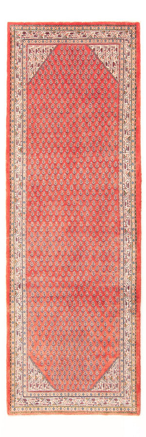 Tapis de couloir Tapis persan - Mir - 313 x 106 cm - rouge