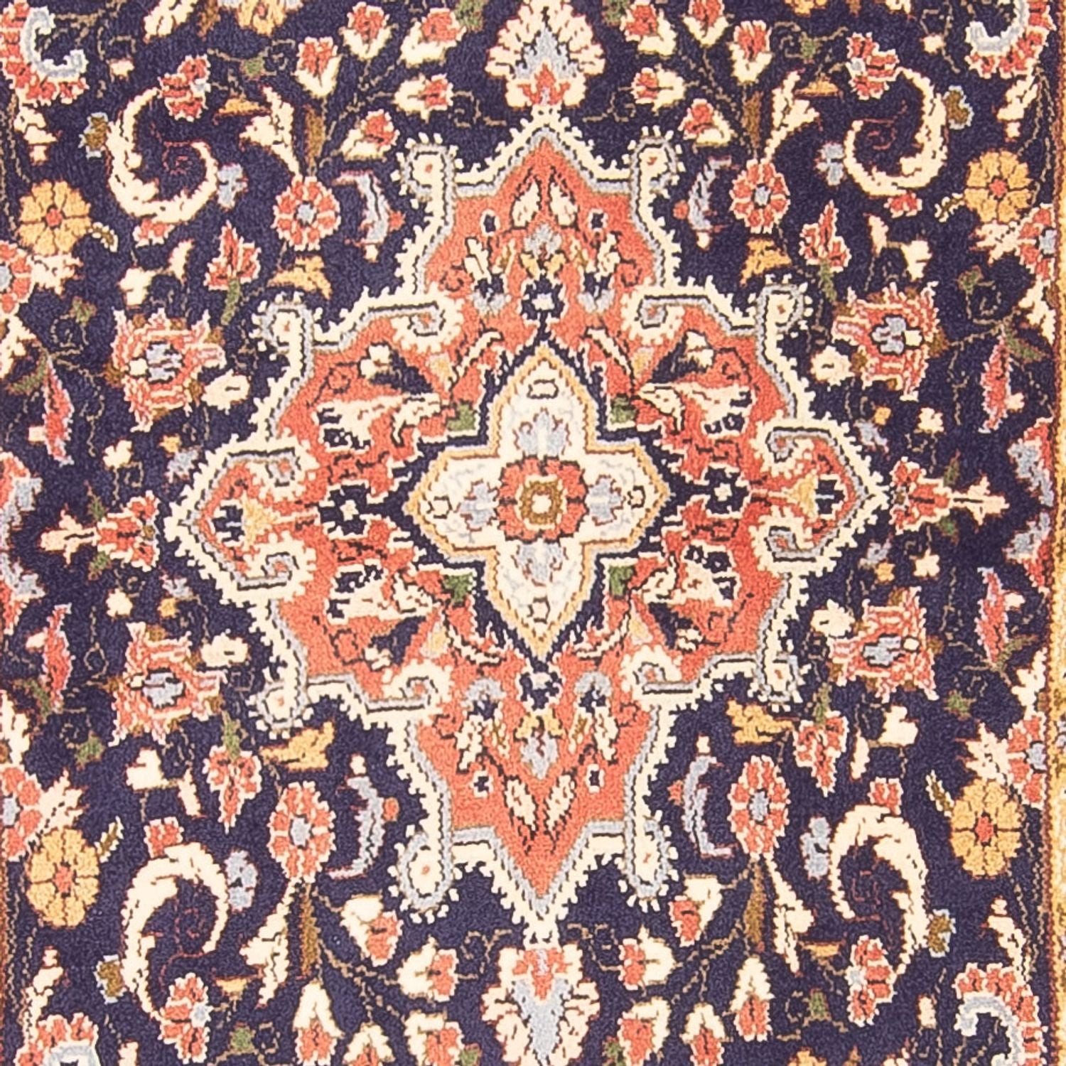 Tapis de couloir Tapis persan - Nomadic - 336 x 102 cm - bleu foncé