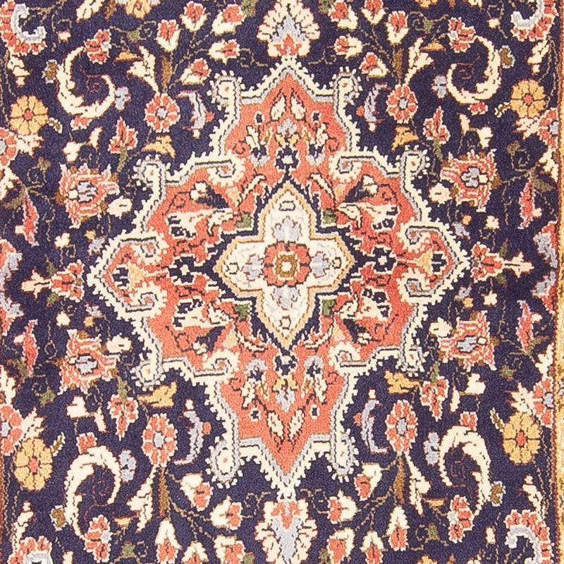 Tapis de couloir Tapis persan - Nomadic - 336 x 102 cm - bleu foncé