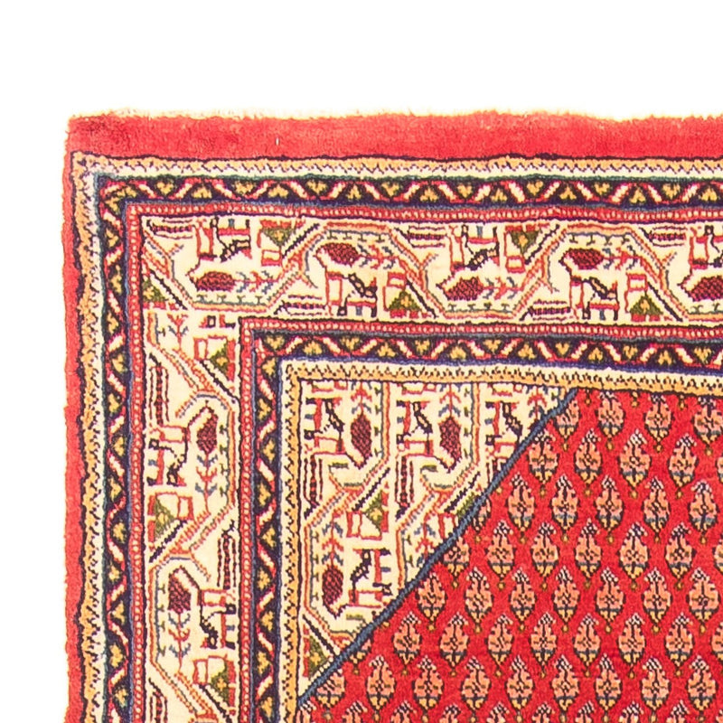 Tapis de couloir Tapis persan - Mir - 298 x 106 cm - rouge