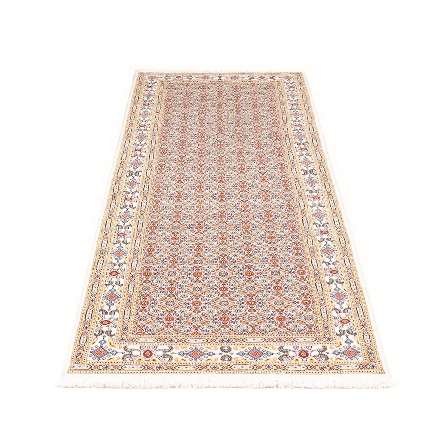 Tapis de couloir Tapis persan - Classique - 235 x 76 cm - crème