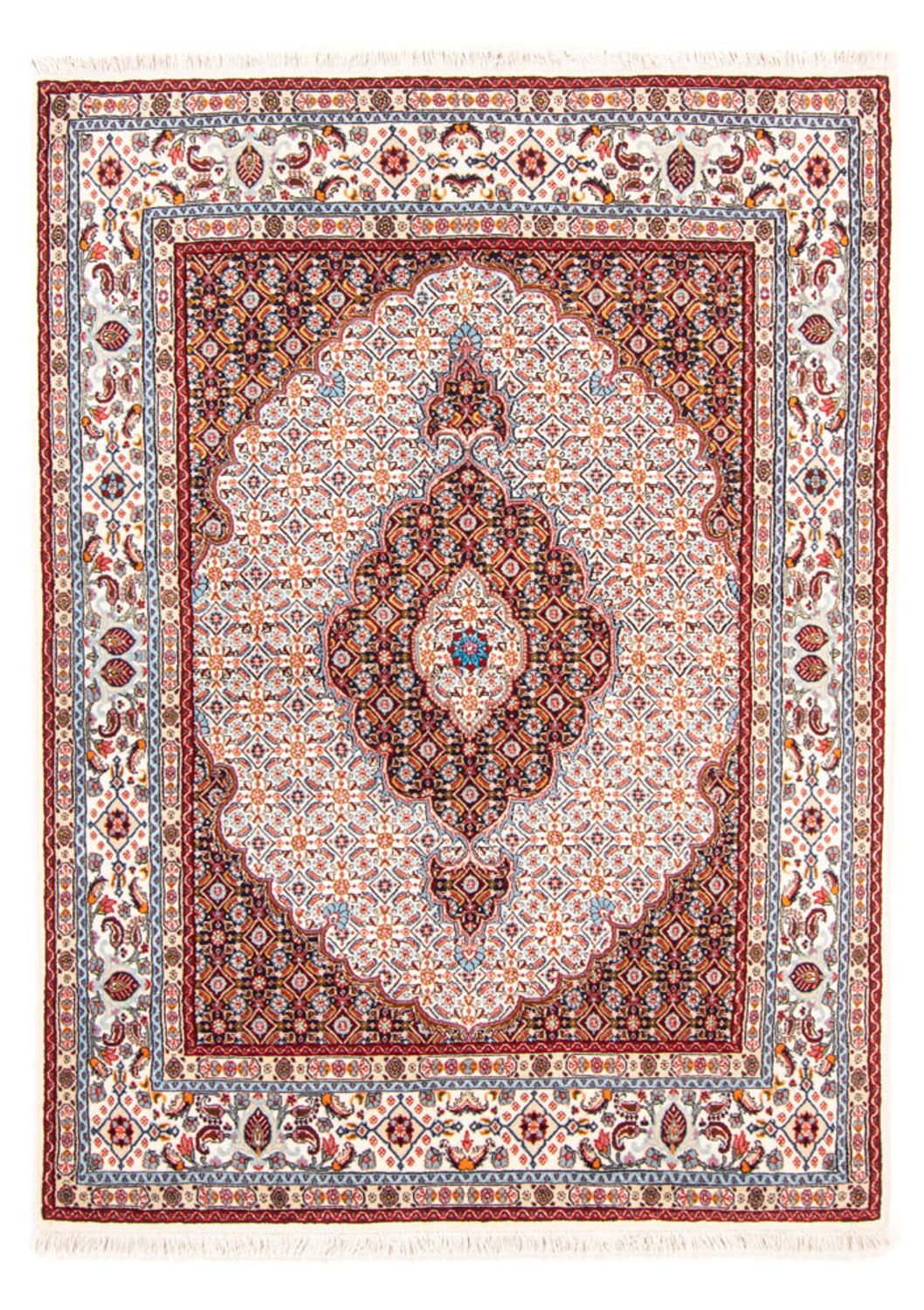 Tapis persan - Classique - 192 x 142 cm - crème