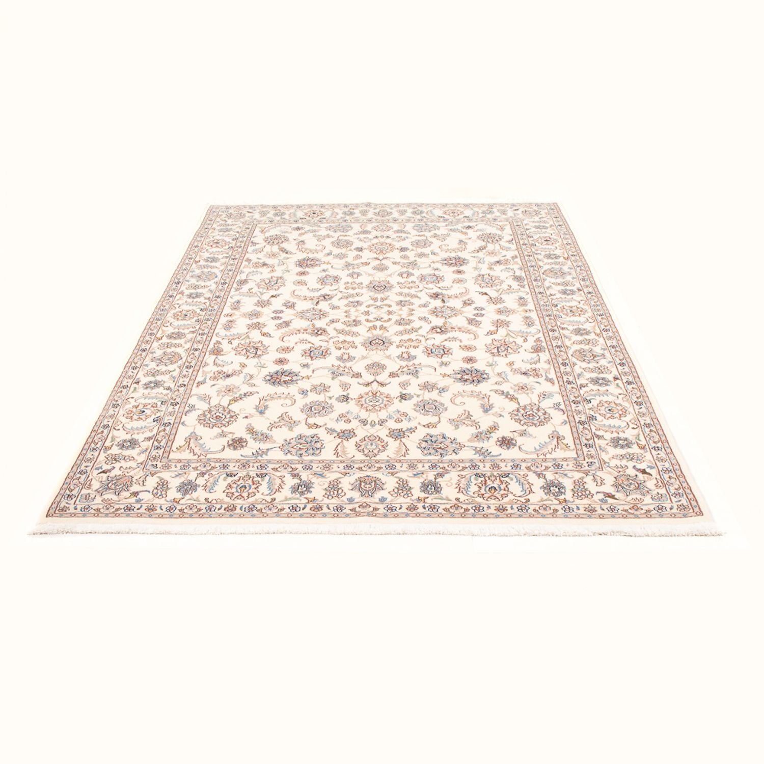 Tapis persan - Tabriz - Royal - 213 x 150 cm - crème