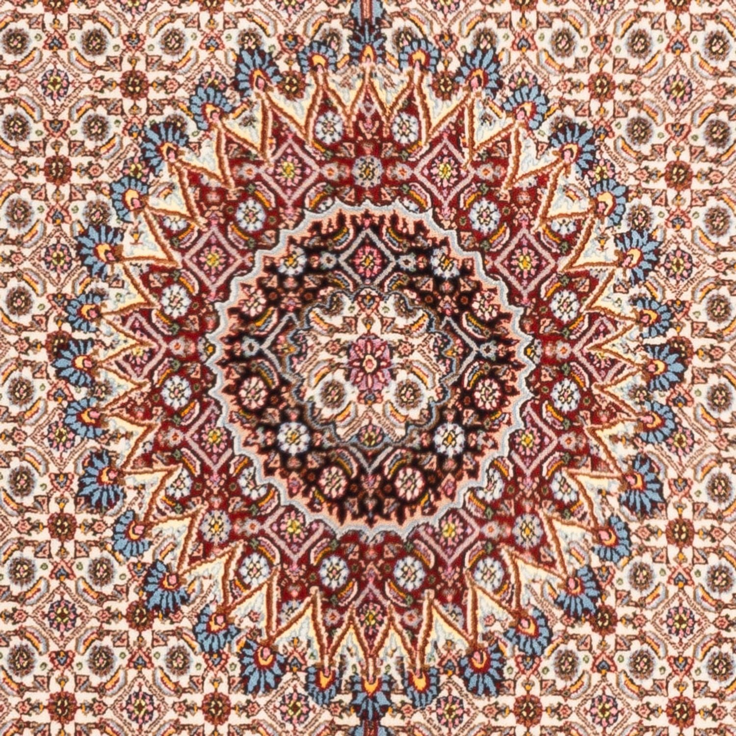 Tapis persan - Classique - 198 x 146 cm - crème
