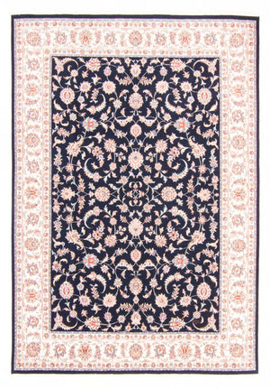 Tapis persan - Tabriz - Royal - 240 x 170 cm - bleu foncé