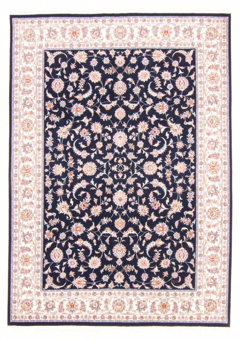 Tapis persan - Tabriz - Royal - 240 x 172 cm - bleu foncé
