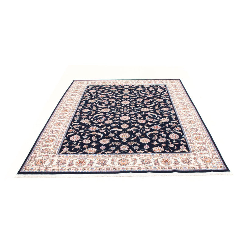 Tapis persan - Tabriz - Royal - 240 x 172 cm - bleu foncé