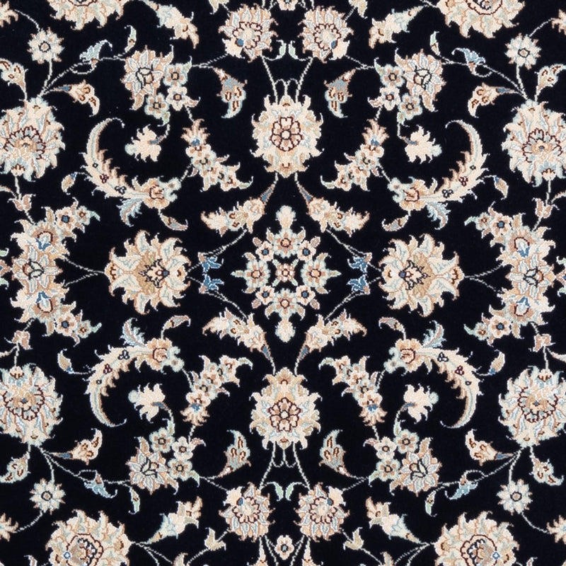 Tapis persan - Nain - Premium - 174 x 121 cm - bleu foncé