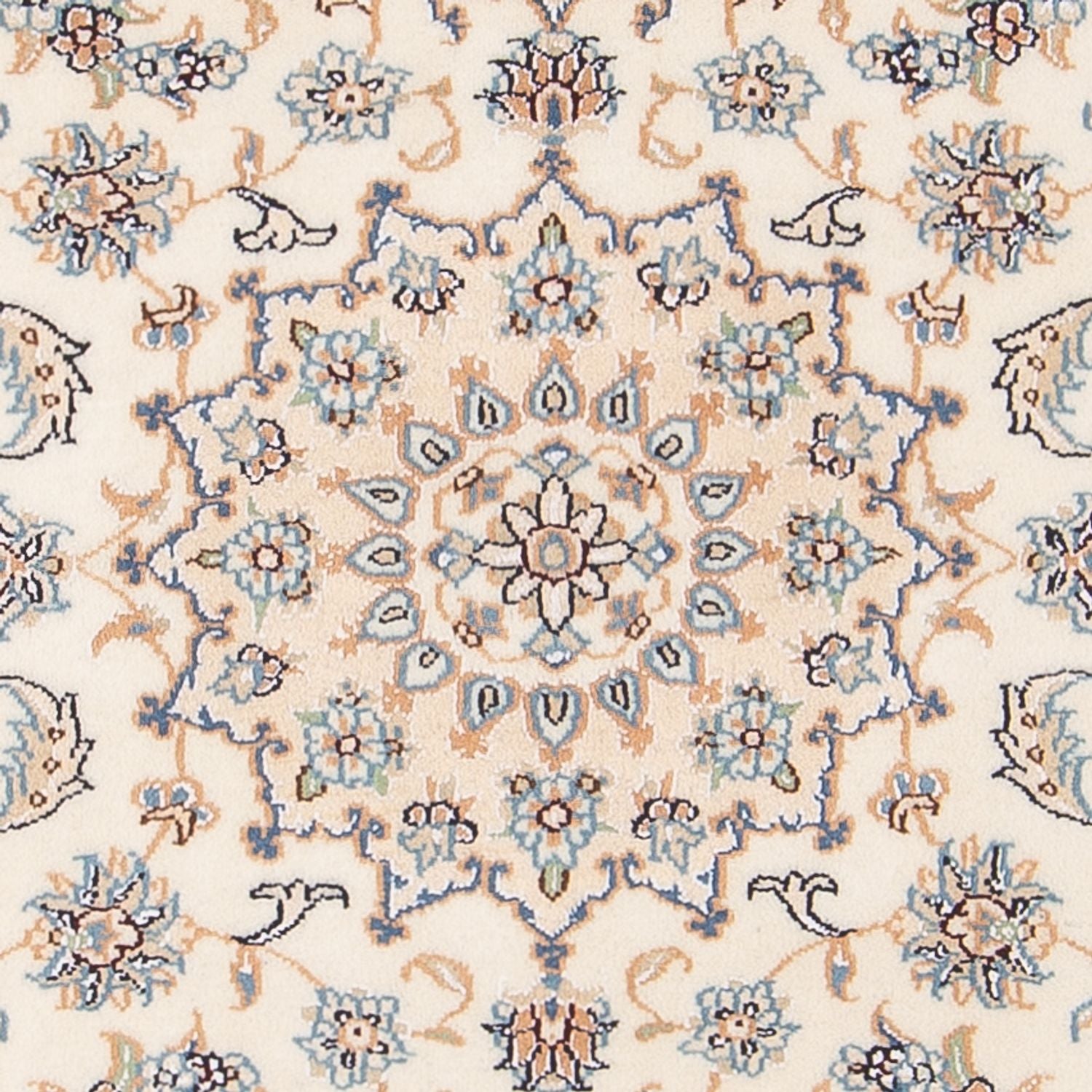 Tapis persan - Nain - Premium - 137 x 76 cm - crème
