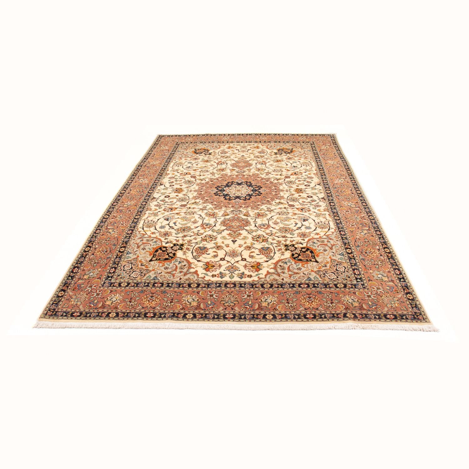 Tapis persan - Tabriz - Royal - 285 x 180 cm - crème
