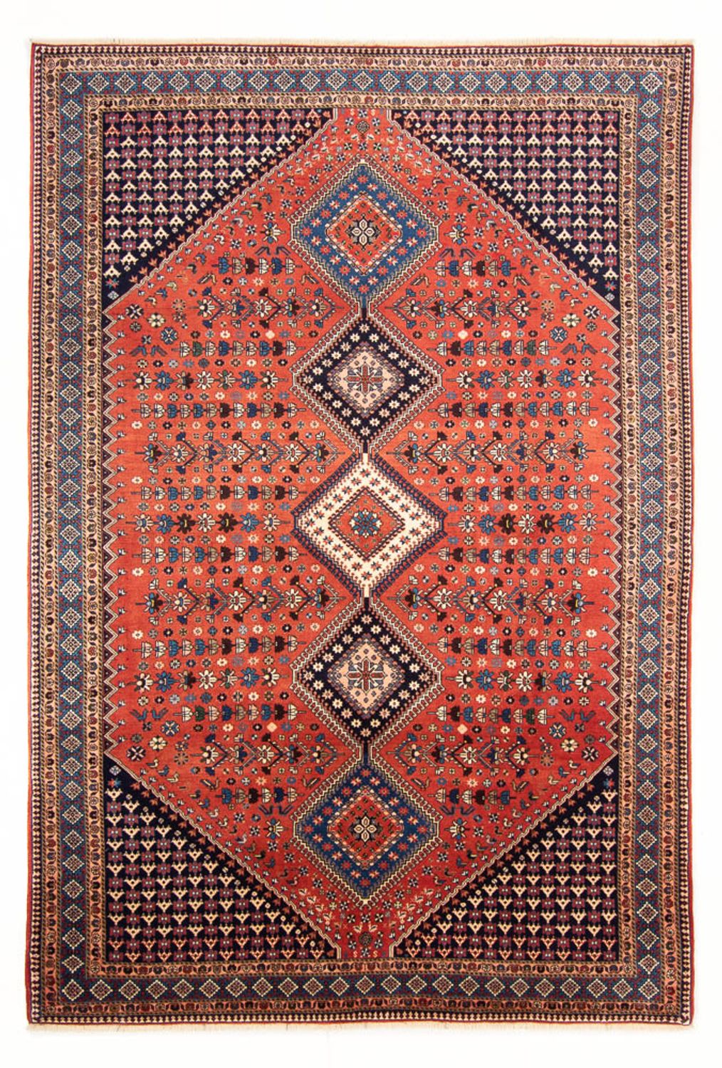 Tapis persan - Nomadic - 304 x 202 cm - rouge
