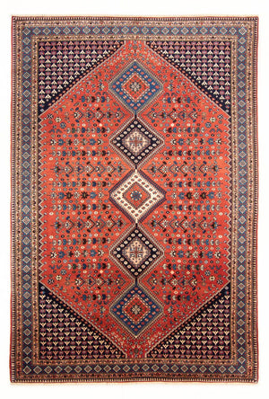Tapis persan - Nomadic - 304 x 202 cm - rouge