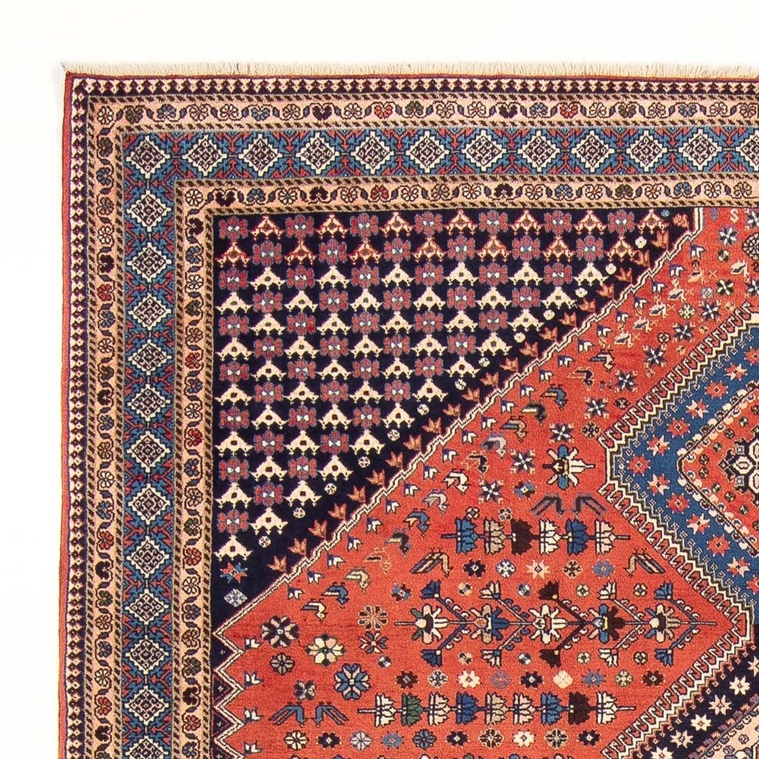 Tapis persan - Nomadic - 304 x 202 cm - rouge