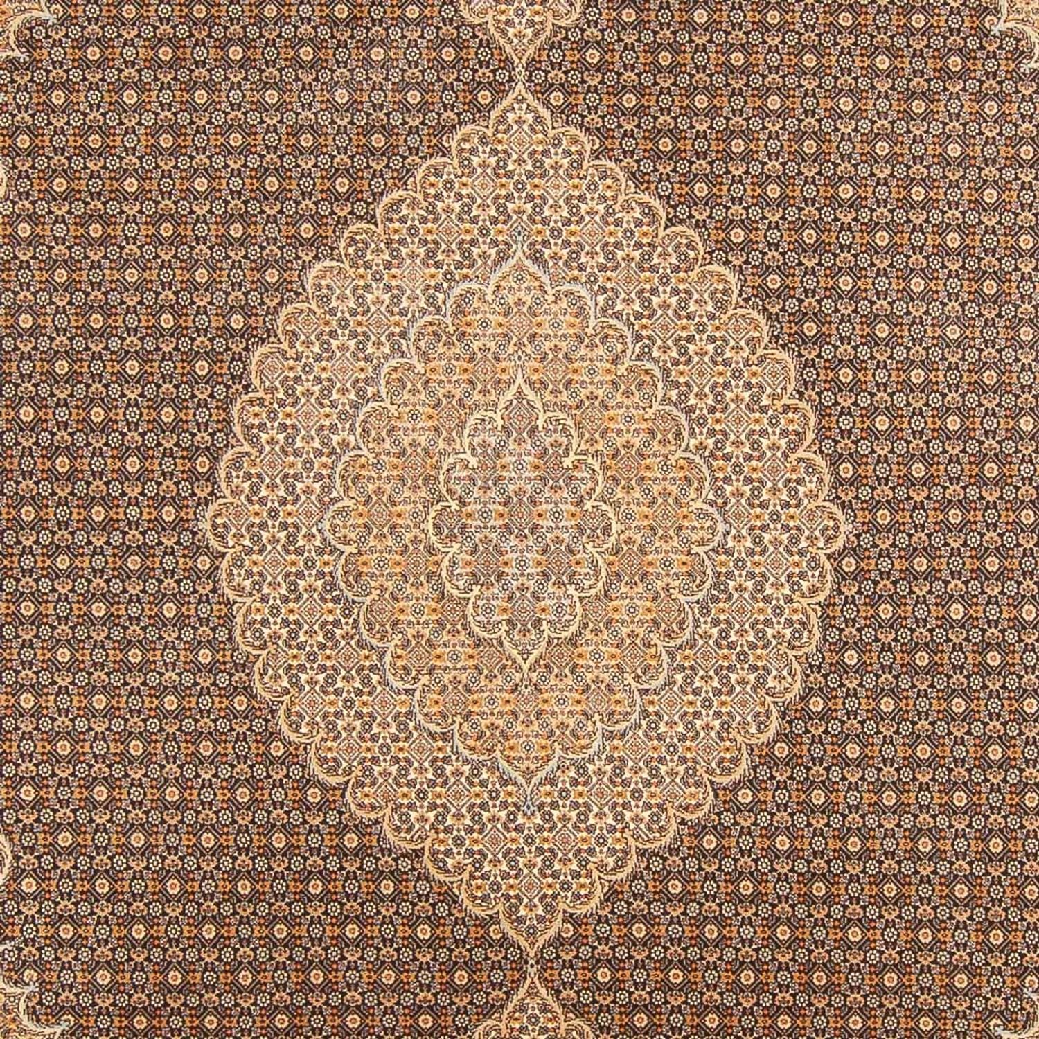 Tapis persan - Tabriz - Royal - 297 x 200 cm - bleu foncé